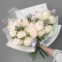 Bouquet roses blanches